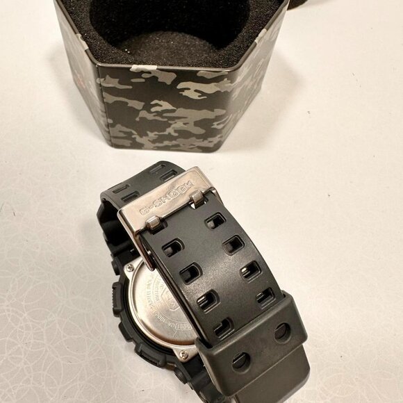 Casio G-Shock GA-100CF-8A Grey/Camo – With Box – Like New - Picture 4 of 7